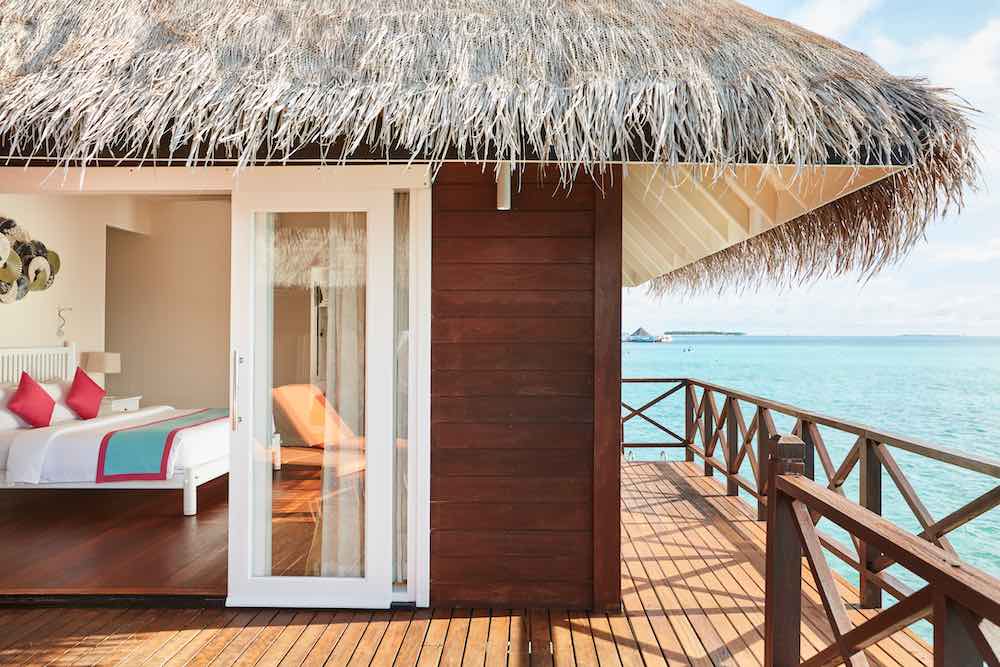 Sunset Reef Water Villa at Sun Siyam Vilu Reef, view 5
